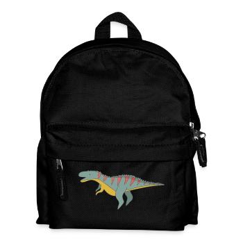 Dinosaur cadeaux fossiles Kawaii Trex Dino Comic - Sac à dos Enfant - noir - Devant