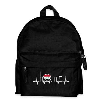 i love home homeland Iraq - Kids' Backpack - black - Front
