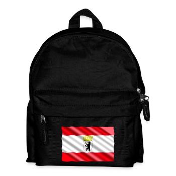 berlin - Kinder Rucksack - Schwarz - Vorne
