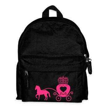 prinzessinenkutsche_02 - Kids' Backpack - black - Front