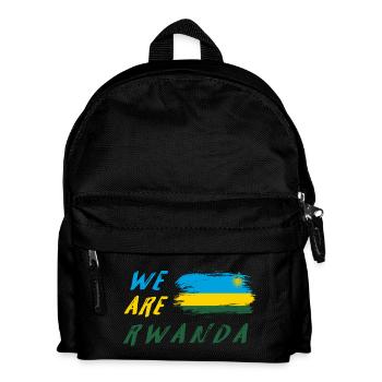 Nous sommes le Rwanda - Sac à dos Enfant - noir - Devant