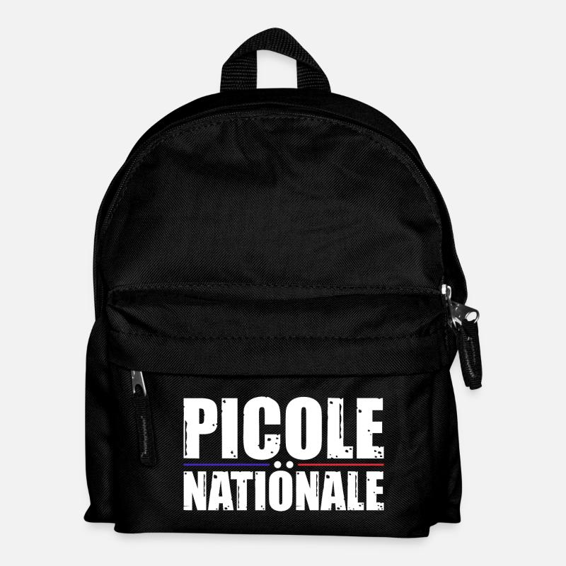Nationale Picole - Kinder Rucksack - Schwarz