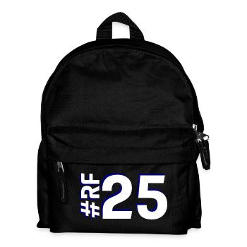 RF25 - Kinder Rucksack - Schwarz - Vorne
