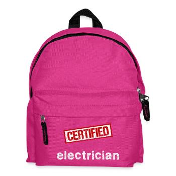 Électricien - Sac à dos Enfant - fuchsia - Devant