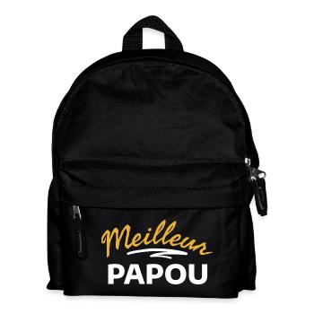 Grafikdesign Lebendige Natur - Kinder Rucksack - Schwarz - Vorne