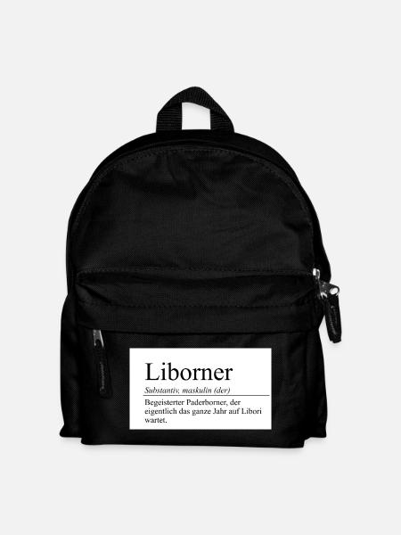 liborner - Kinder Rucksack - Schwarz