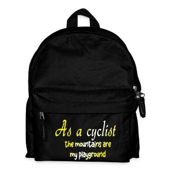 Fahrrad Fahrrad Fahrrad Fahrrad Biker MTB 9 - Kinder Rucksack - Schwarz - Vorne
