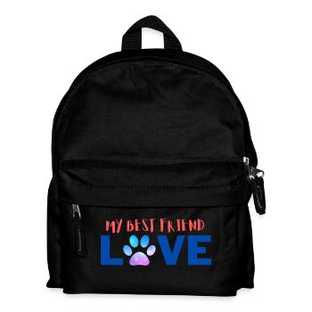 Mon meilleur ami - Sac à dos Enfant - noir - Devant