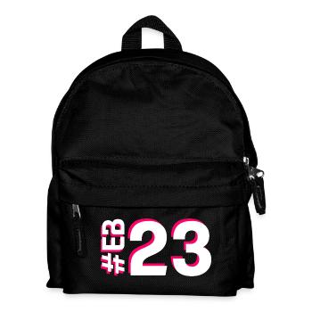 EB23 2025 - Kinder Rucksack - Schwarz - Vorne