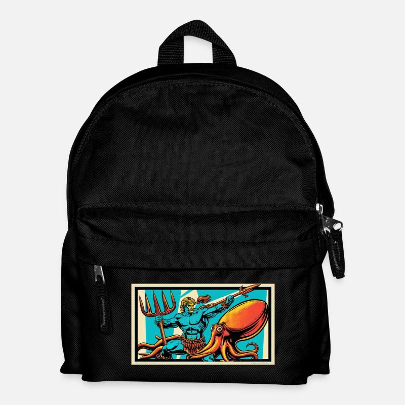 nVx Poseidon 2 - Kinder Rucksack - Schwarz
