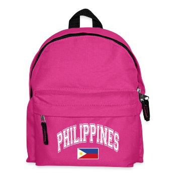 Drapeau des Philippines - Sac à dos Enfant - fuchsia - Devant