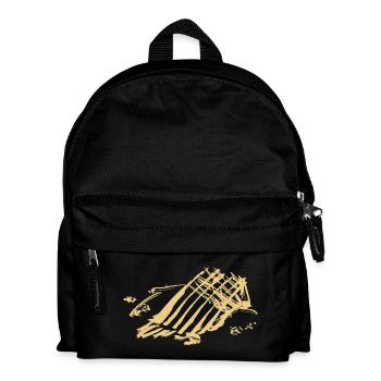 Abstrakt - Kinder Rucksack - Schwarz - Vorne