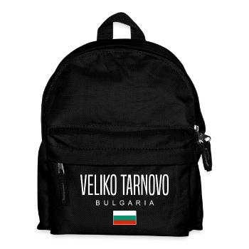 Veliko Tarnovo Bulgarien - Kinder Rucksack - Schwarz - Vorne