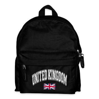 United Kingdom Flag - Kids' Backpack - black - Front