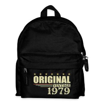 1979 Geburtstag 1979 - Kinder Rucksack - Schwarz - Vorne