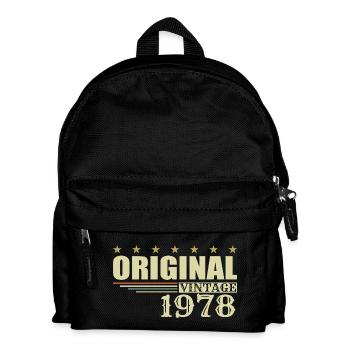 1978 Birthday 1978 - Kids' Backpack - black - Front