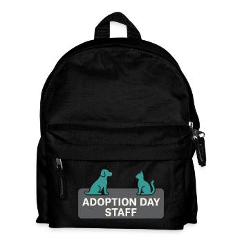 Jour de l’adoption Refuge pour animaux de sauvetage - Sac à dos Enfant - noir - Devant