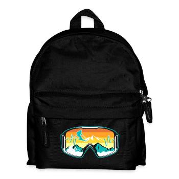 Skier's Goggles - Kids' Backpack - black - Front