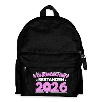 Driving License 2026 Driving Test Driving License Test - Kids' Backpack - black - Front