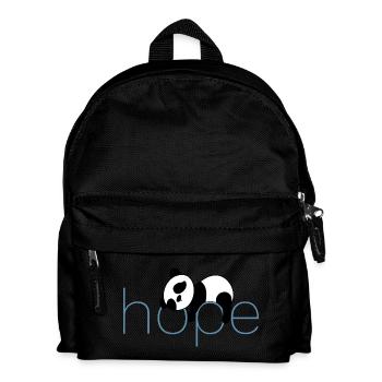 Hope in pandas - Kids' Backpack - black - Front