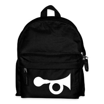Hupe - Kinder Rucksack - Schwarz - Vorne