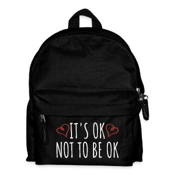 Mental Health Acceptance Design - Kids' Backpack - black - Front