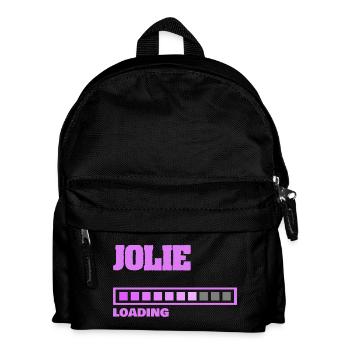Jolie as birth - Kids' Backpack - black - Front
