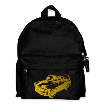  601 Kombi Trabi - Kinder Rucksack - Schwarz - Vorne