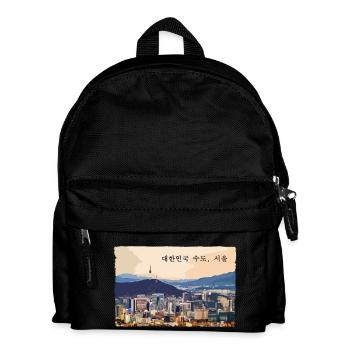 Seoul at Sunset - Kids' Backpack - black - Front