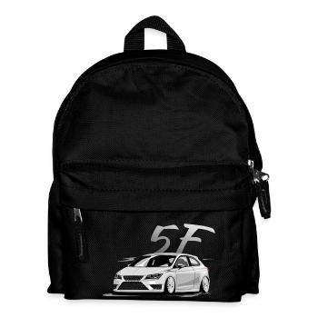 Leon 5f fr, Low, Deep, Stanced, Cupra - Kids' Backpack - black - Front
