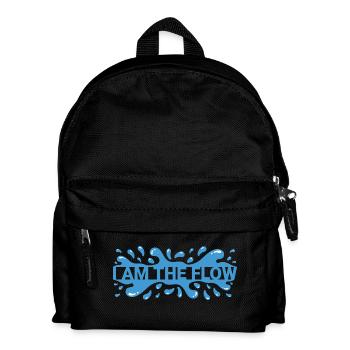 I am The Flow - Yo soy El Flujo - Kids' Backpack - black - Front
