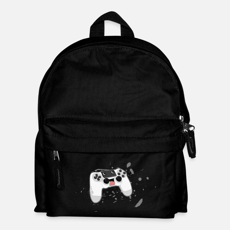 controller gamepad joystick - Kinder Rucksack - Schwarz