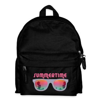 Summertime - Sunglasses - Kids' Backpack - black - Front