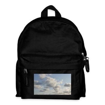 Sky Soft Clouds - Kids' Backpack - black - Front