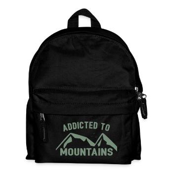Accro à la montagne - Sac à dos Enfant - noir - Devant