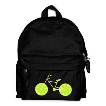 Vélo vert Cycliste Vélo vert - Sac à dos Enfant - noir - Devant