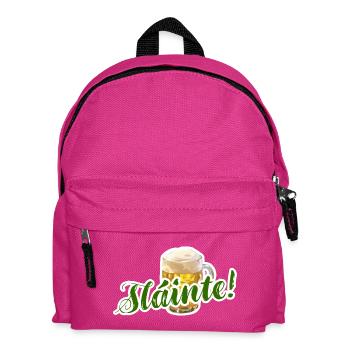 Skål – sláinte øl humor - Kids' Backpack - fuchsia - Front