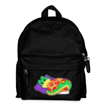 Schlange Schlafen Decke - Kinder Rucksack - Schwarz - Vorne