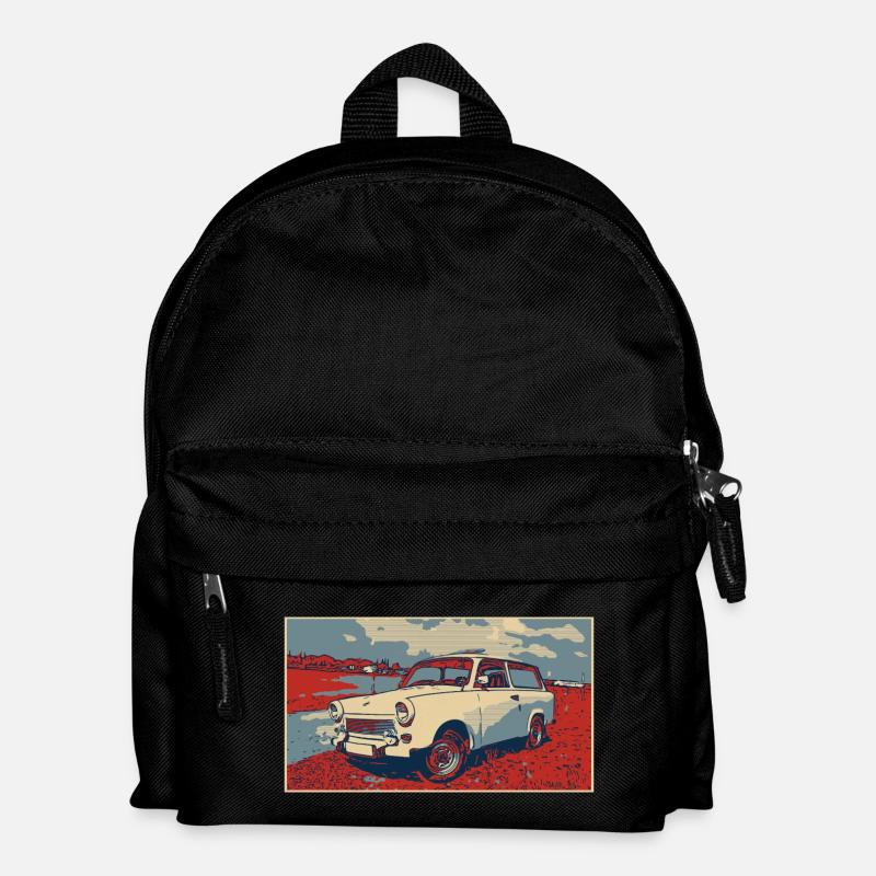 Trabant GDR - Kids' Backpack - black