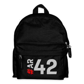 AR42-KARTON - Kinder Rucksack - Schwarz - Vorne