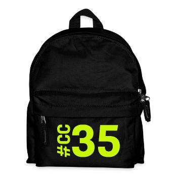 CC35-KARTON - Kinder Rucksack - Schwarz - Vorne