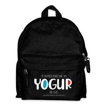 Garlic yogurt (dark) - Kids' Backpack - black - Front
