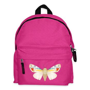 Baorisa hieroglyphica seltener Schmetterling - Kinder Rucksack - Fuchsia - Vorne