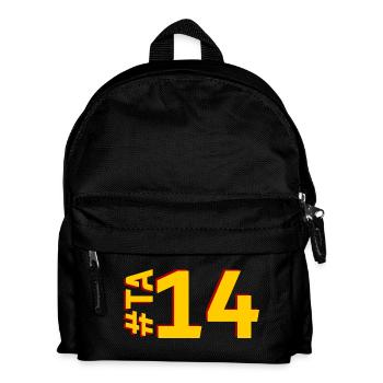 TA14-KARTON - Kinder Rucksack - Schwarz - Vorne