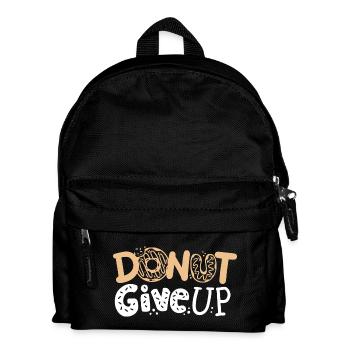 Donut Motivations-Donut - Kinder Rucksack - Schwarz - Vorne