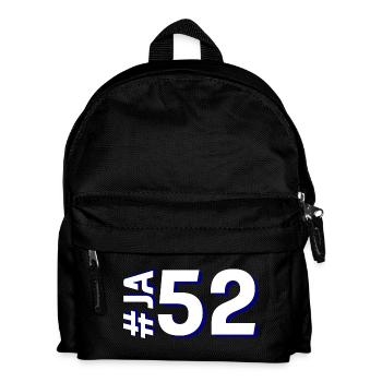 JA52 - Kinder Rucksack - Schwarz - Vorne