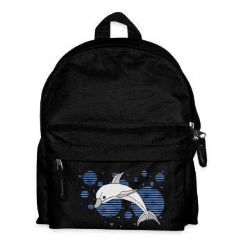 Dolphin - Kids' Backpack - black - Front