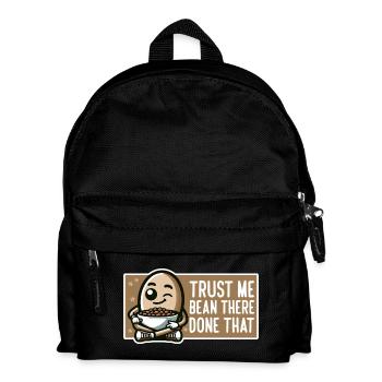 GLAUB MIR, BOHNE, DAS GETAN - Kinder Rucksack - Schwarz - Vorne