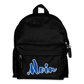 Hello - Kids' Backpack - black - Front