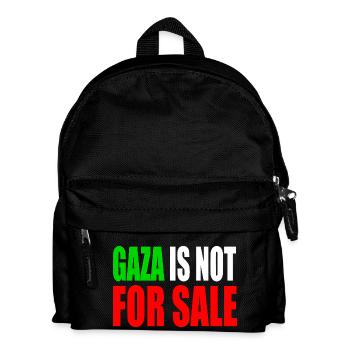 gaza is not for sale - Kids' Backpack - black - Front